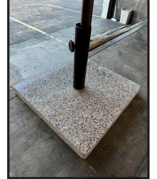 SUMMERVILLE Granite 18x18x2 60 LBS Umbrella Base. 570units. EXW Los Angeles